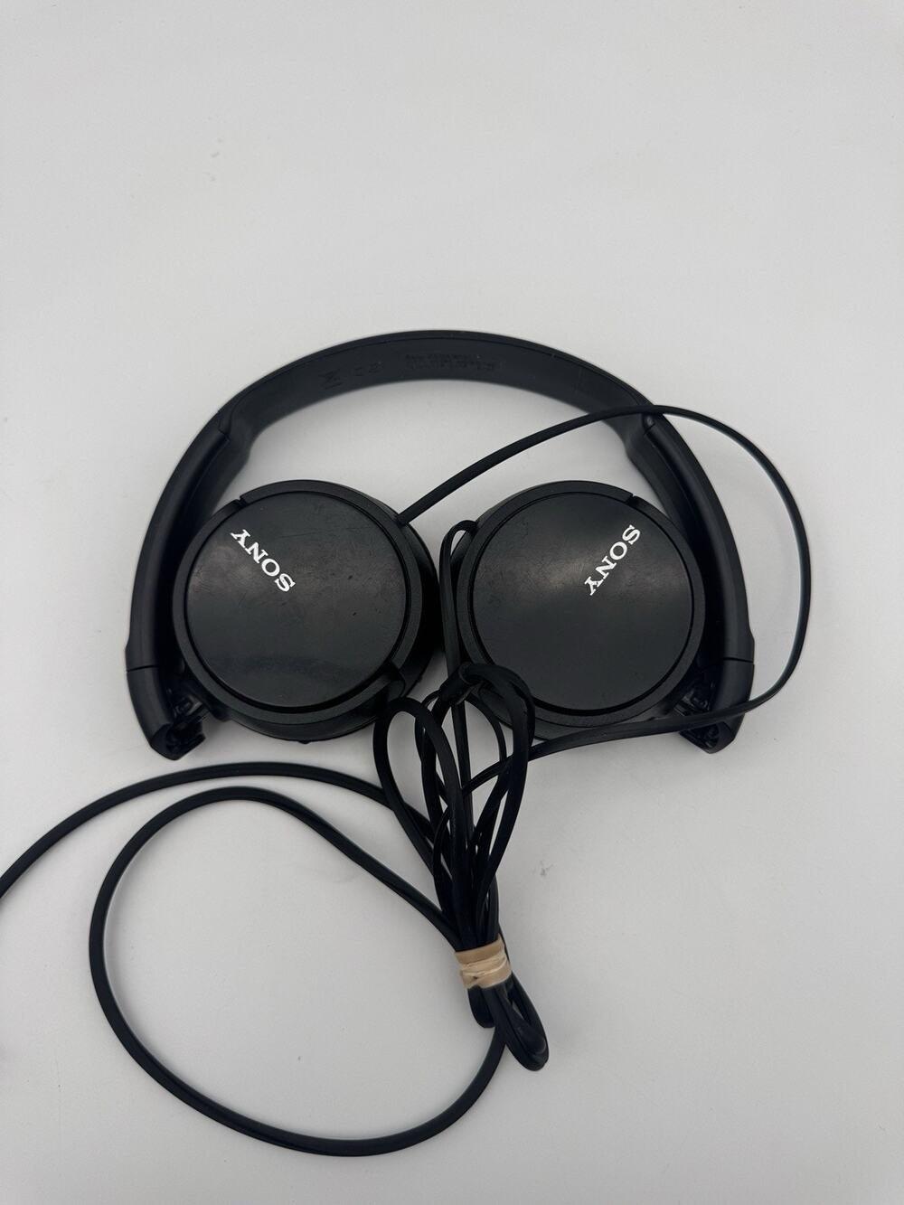 Sony Headphones Black Wired 108-0075 Tested Working